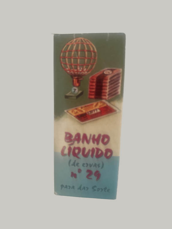 Banho líquido de ervas n29.   Para dar sorte