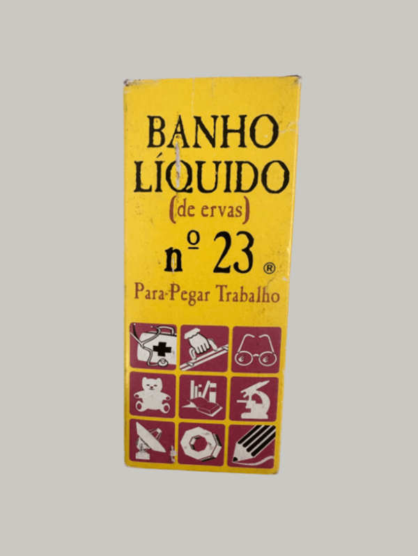 Banho líquido de ervas n23.   Para pegar trabalho